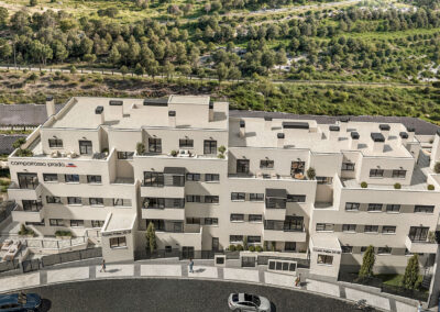 Camporroso Prado. Arganda del Rey, Madrid. Vista aérea.