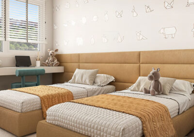 Camporroso Prado. Arganda del Rey, Madrid. Dormitorio.