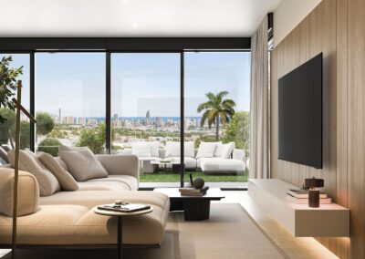 14. Camporrosso Serpentine viviendas en Finestrat Alicante.