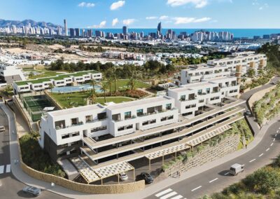 2. Camporrosso Serpentine viviendas en Finestrat Alicante