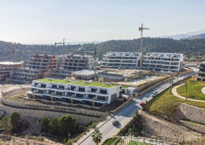 24. Camporrosso Serpentine viviendas en Finestrat Alicante.