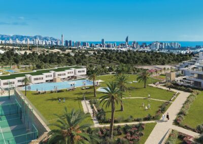 8. Camporrosso Serpentine viviendas en Finestrat Alicante.