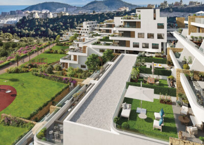 9. Camporrosso Serpentine viviendas en Finestrat Alicante.