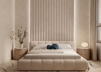 Camporrosso Towers. Calpe Alicante Costa Blanca. Interior dormitorio.