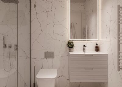 Camporrosso Towers. Calpe Alicante Costa Blanca. Interior baño-1.