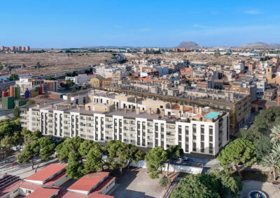 Camporrosso Ciudadela, Alicante. Vista exterior general.