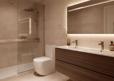 Camporrosso Puerta de Madrid: Baño.