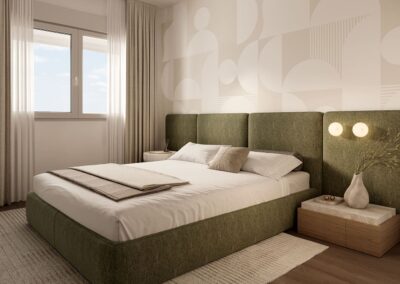 Camporrosso Puerta de Madrid: Dormitorio.